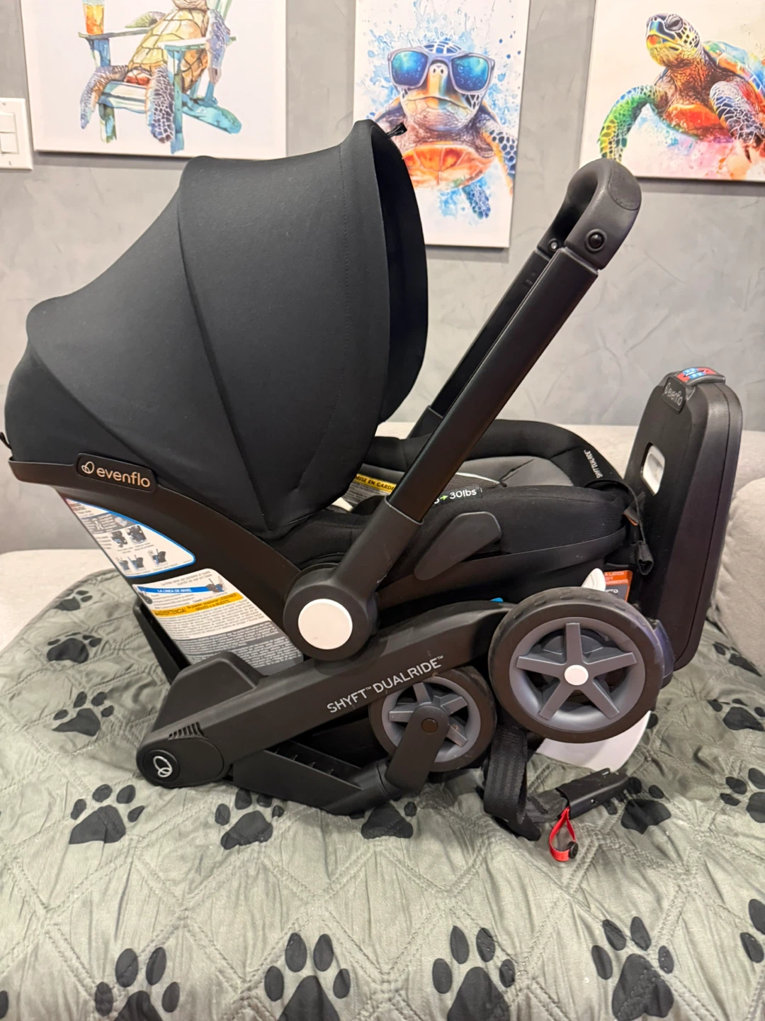 Evenflo Shyft Dualride Travel System - photo 3