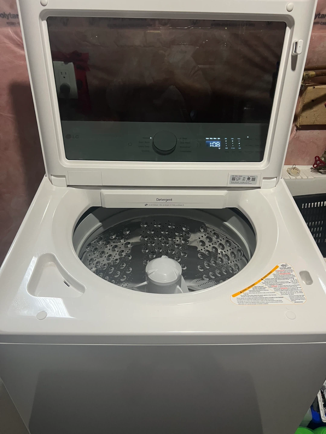 LG Top Load Washing Machine and LG Dryer - photo 3