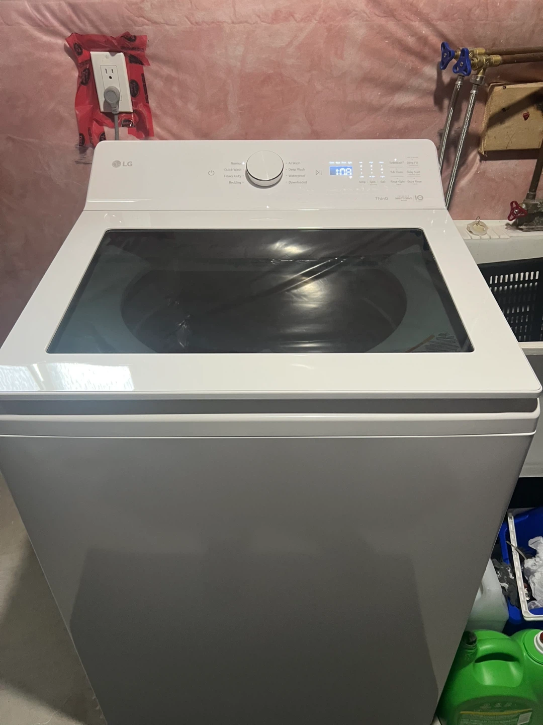 LG Top Load Washing Machine and LG Dryer - photo 2