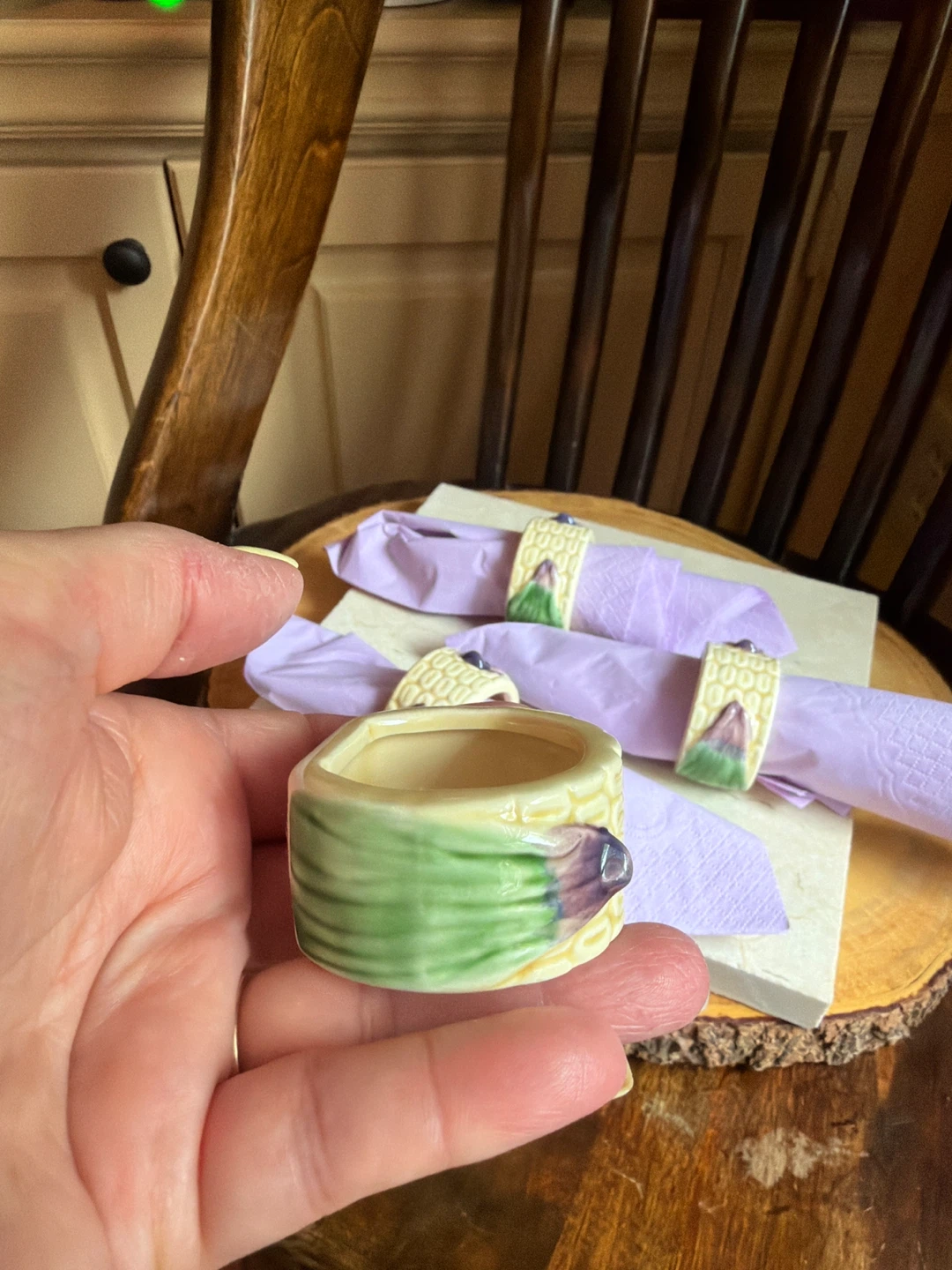Vintage Abbott Napkin Rings-Set of 4 - photo 2