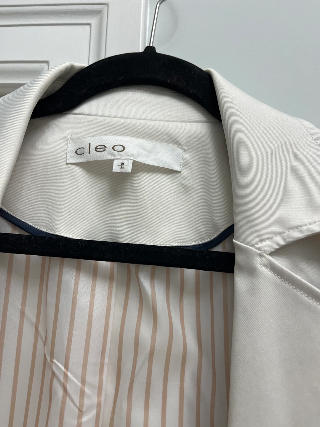 Cleo beige trench coat - Size M - photo 3