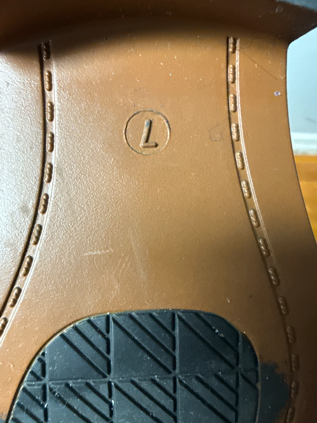 Black Loafer Shoes Size 7 - photo 2
