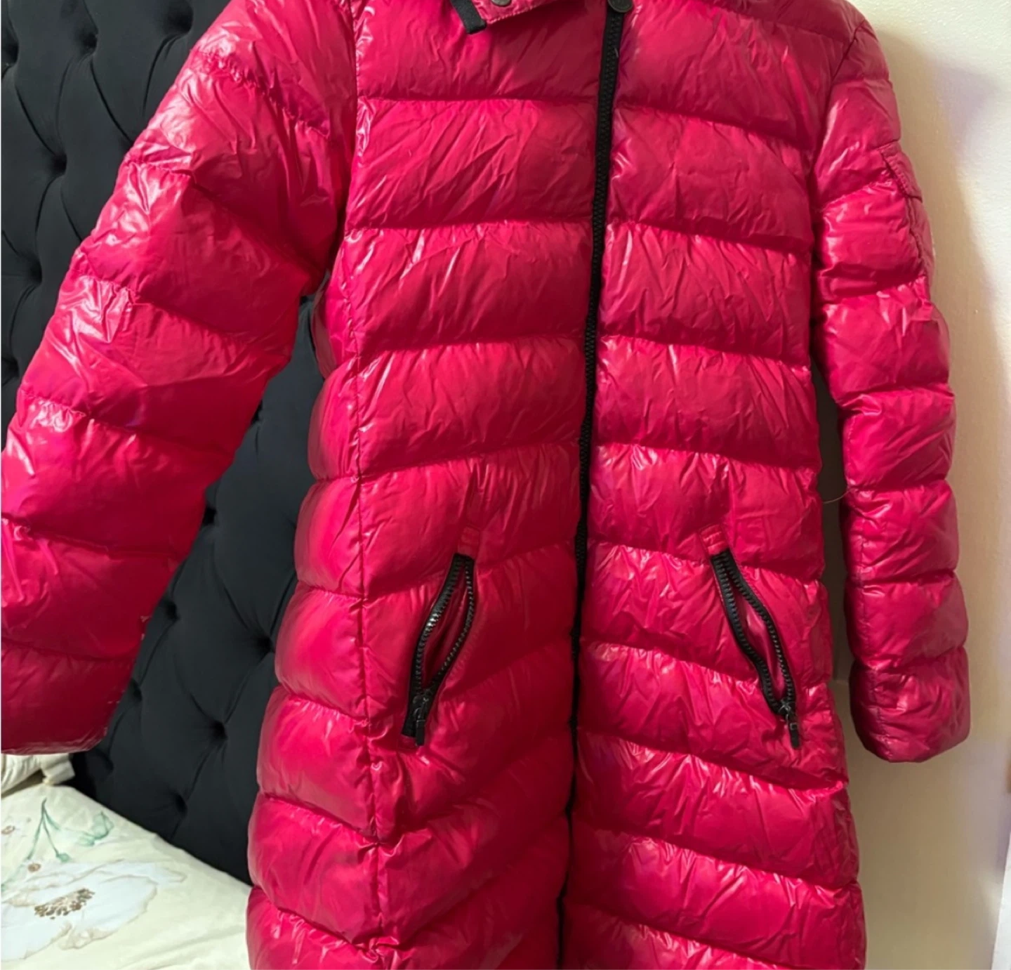 Moncler Pink Puffer Jacket - photo 2