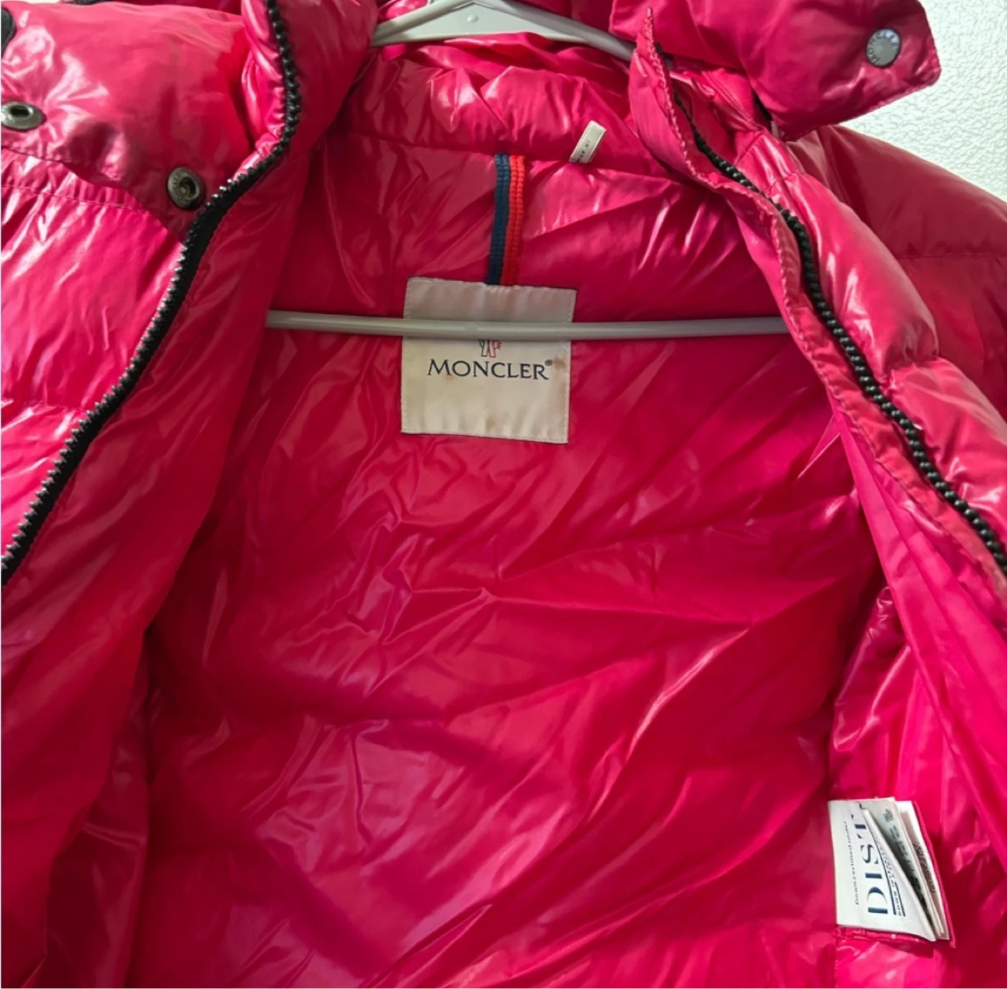 Moncler Pink Puffer Jacket