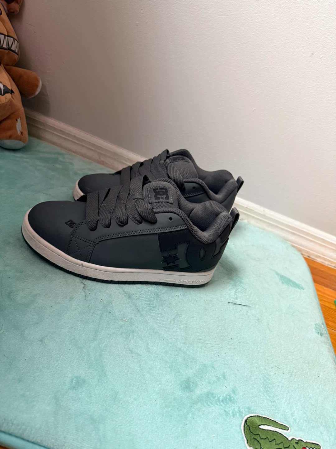 DC Shoes Court Graffik SE Grey White Men's Size 9 - photo 2