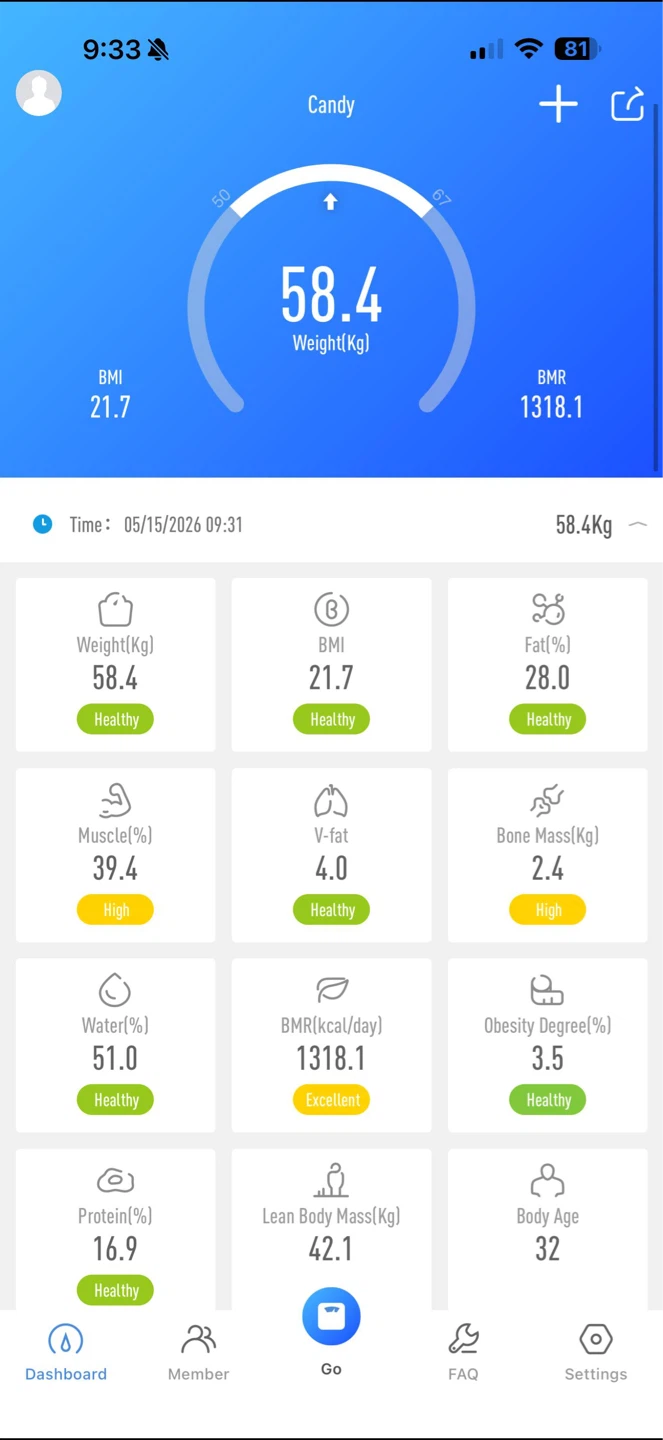 Smart Digital Body Fat Scale - photo 2