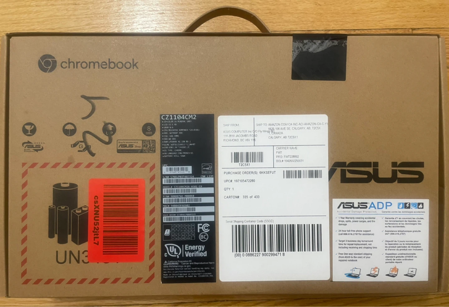 Asus Chromebook CZ11 (CZ1104C)