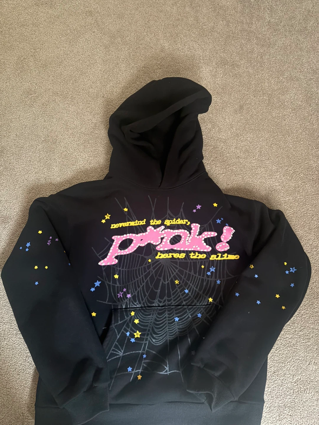 Spider Worldwide Hoodie - Black - Size M