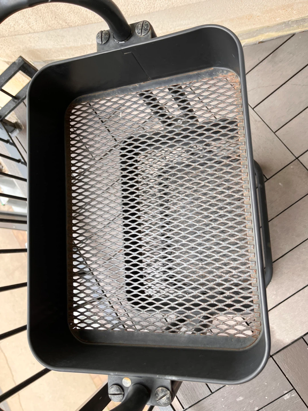 Black 3-Tier Rolling Utility Cart - photo 3