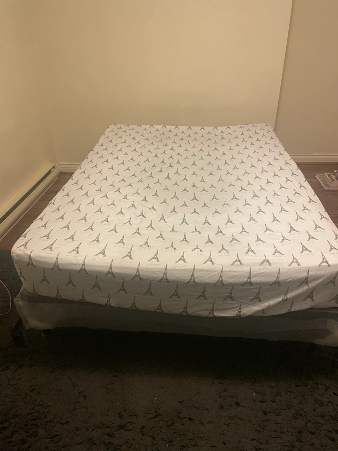 Queen Size Bed Frame and Mattress - photo 3