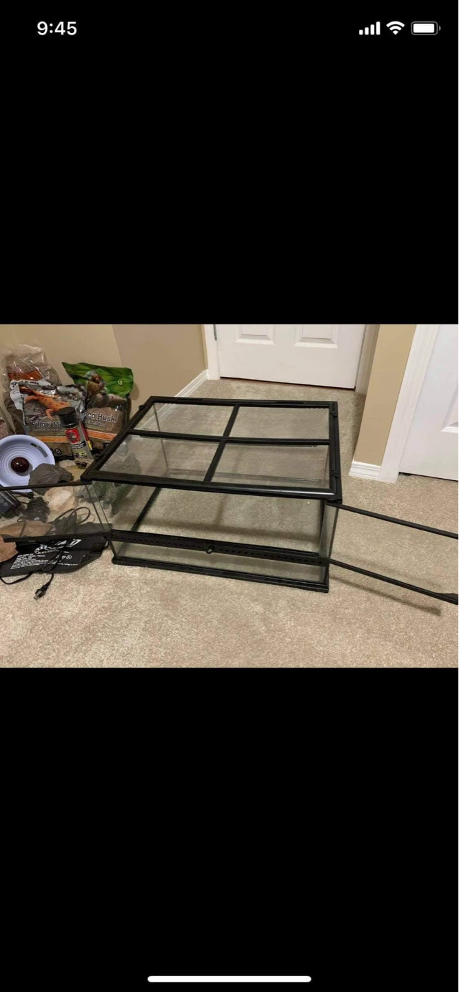 Complete Exo Terra Reptile Terrarium Setup –