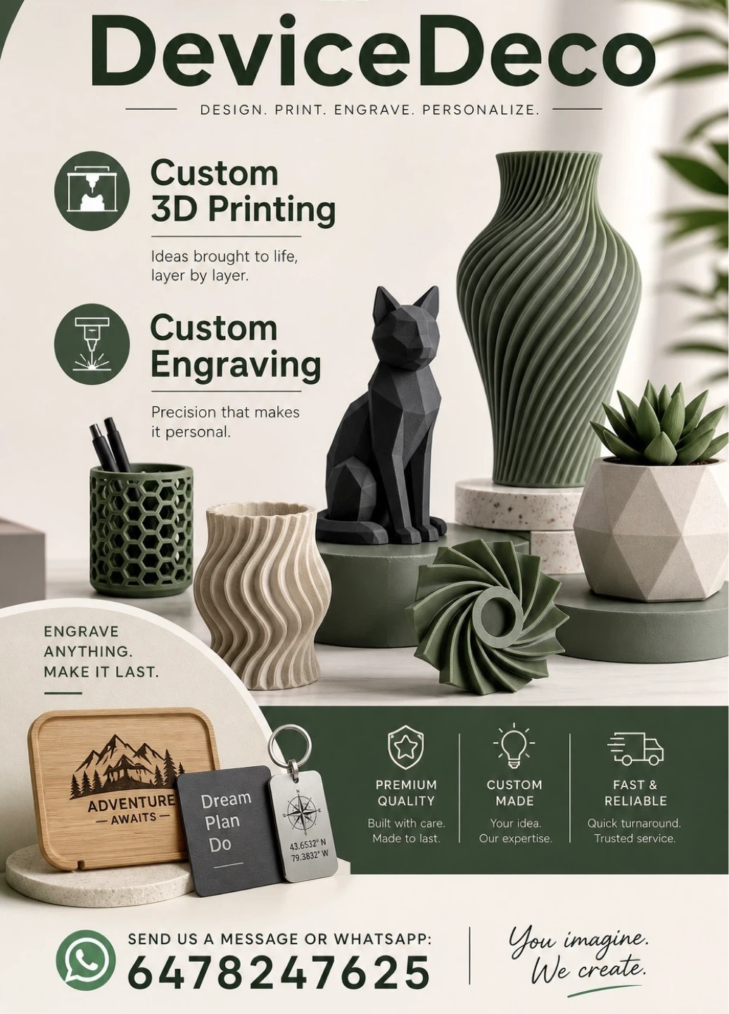 DeviceDeco Custom 3D Printing and Engraving Services - photo 4