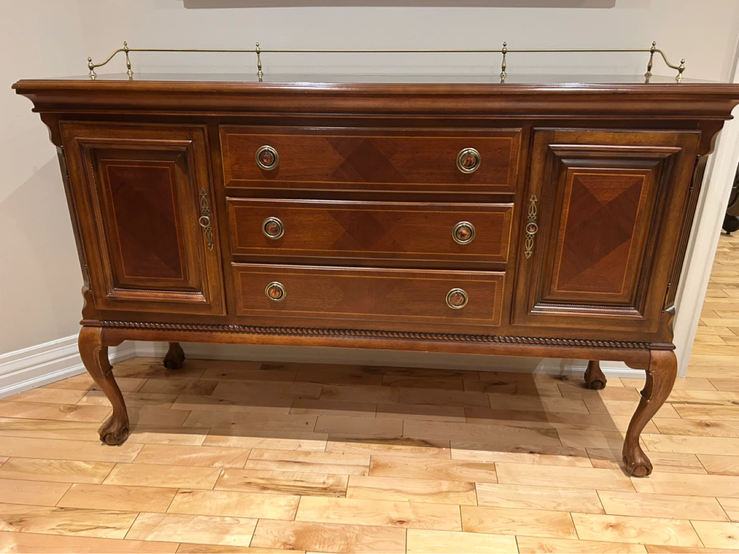 Solid Wood Sideboard Buffet - photo 3