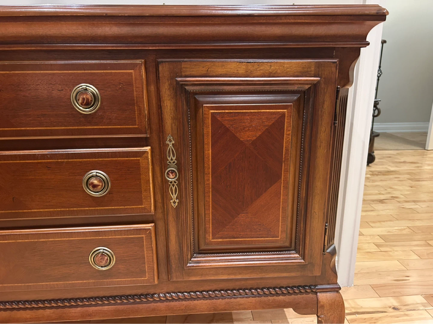 Solid Wood Sideboard Buffet - photo 2