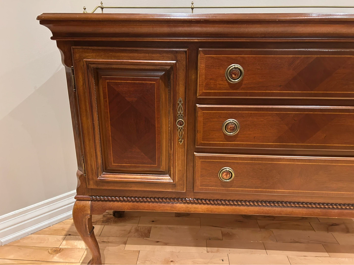 Solid Wood Sideboard Buffet - photo 4