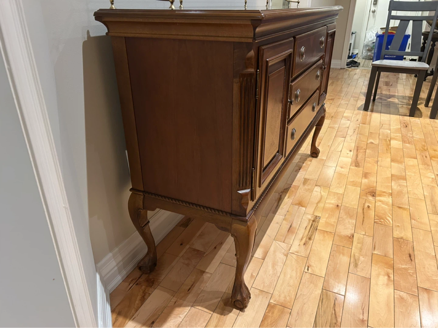 Solid Wood Sideboard Buffet - photo 5
