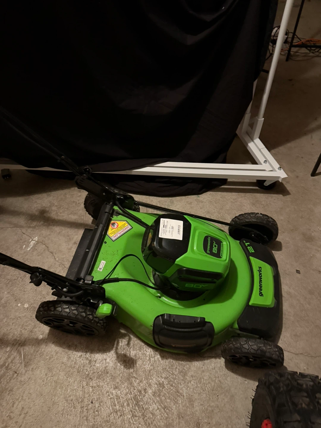 Greenworks 80V 21-Inch Cordless Push Lawn Mower - photo 4