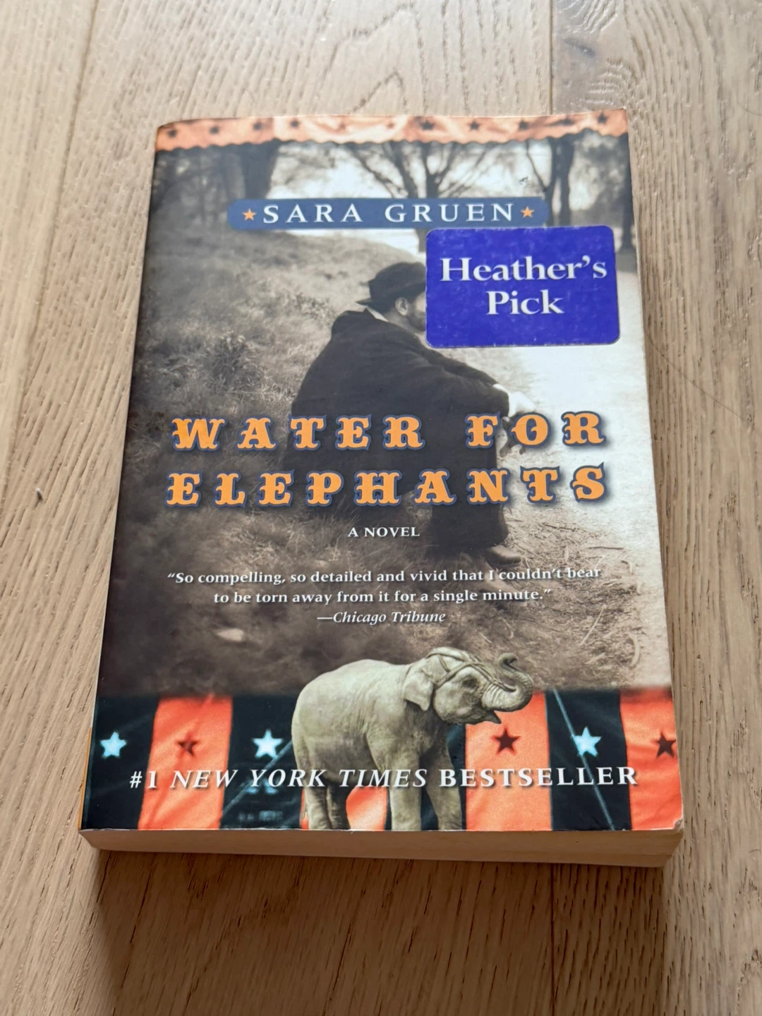 Water for Elephants by Sara Gruen Novel