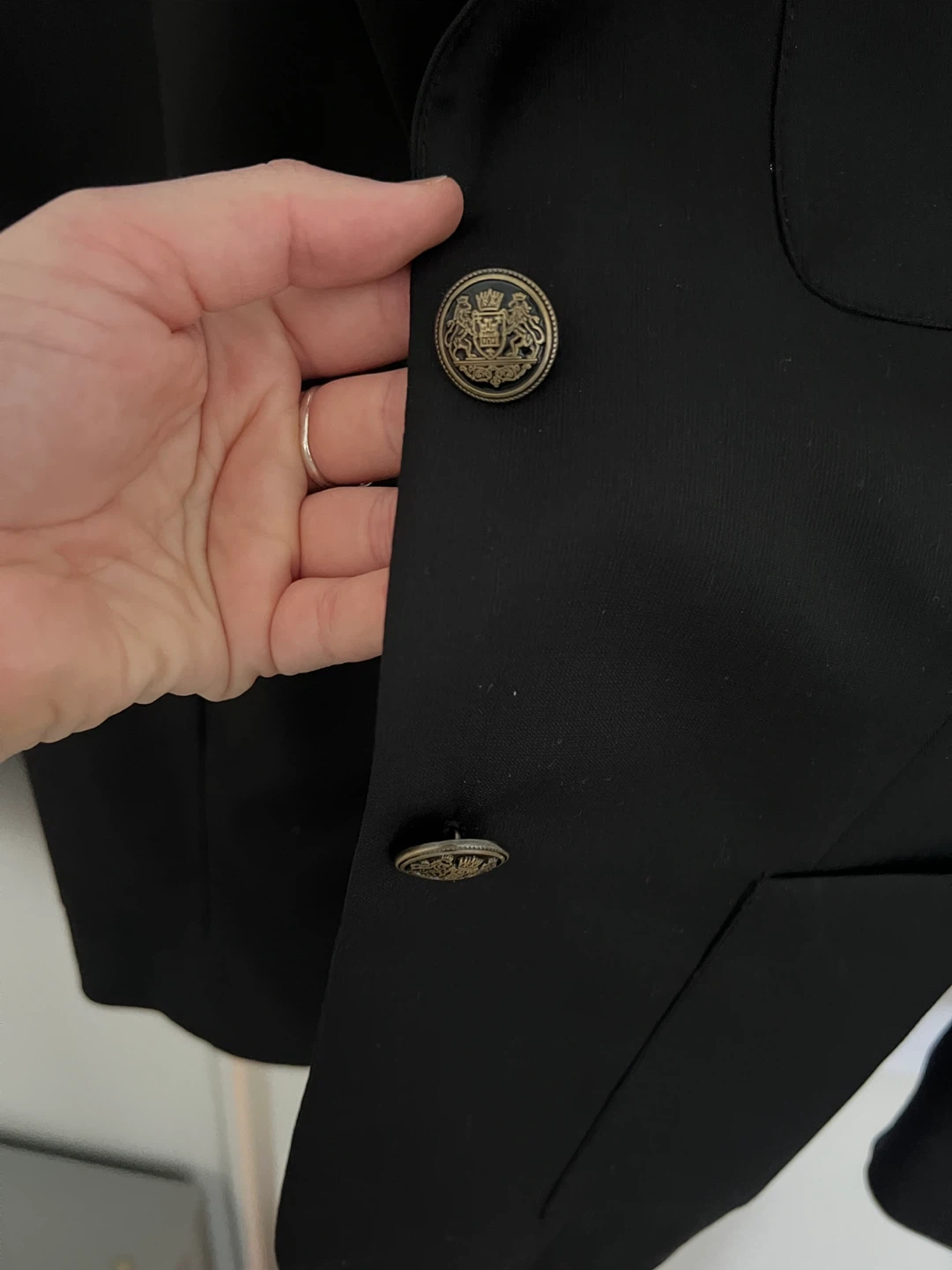 Talula Black Blazer - Size Eight - photo 4