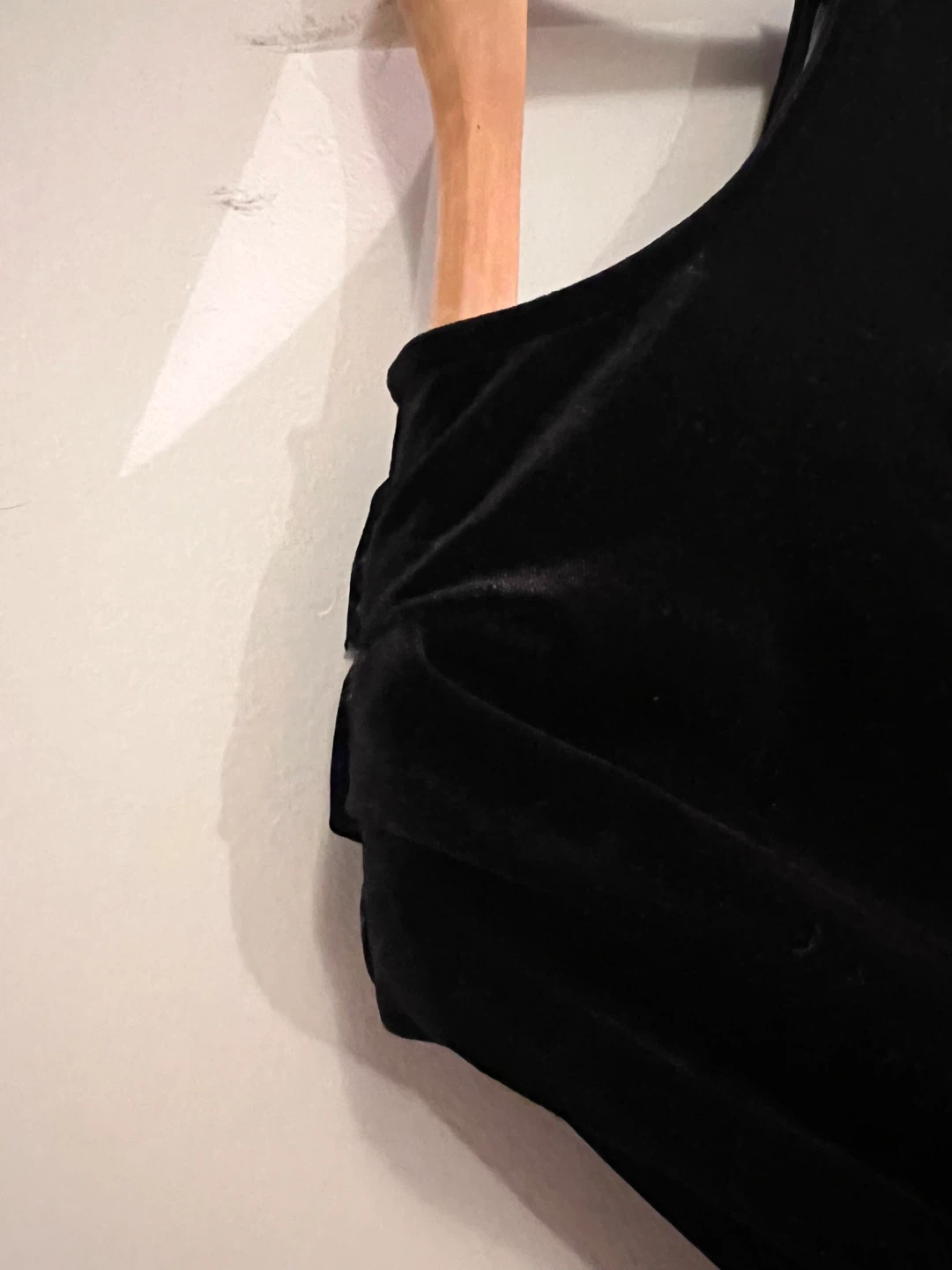 Black Velvet Long Sleeve Shirt - photo 2