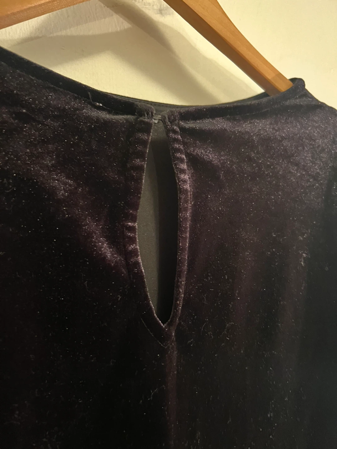 Black Velvet Long Sleeve Shirt - photo 4