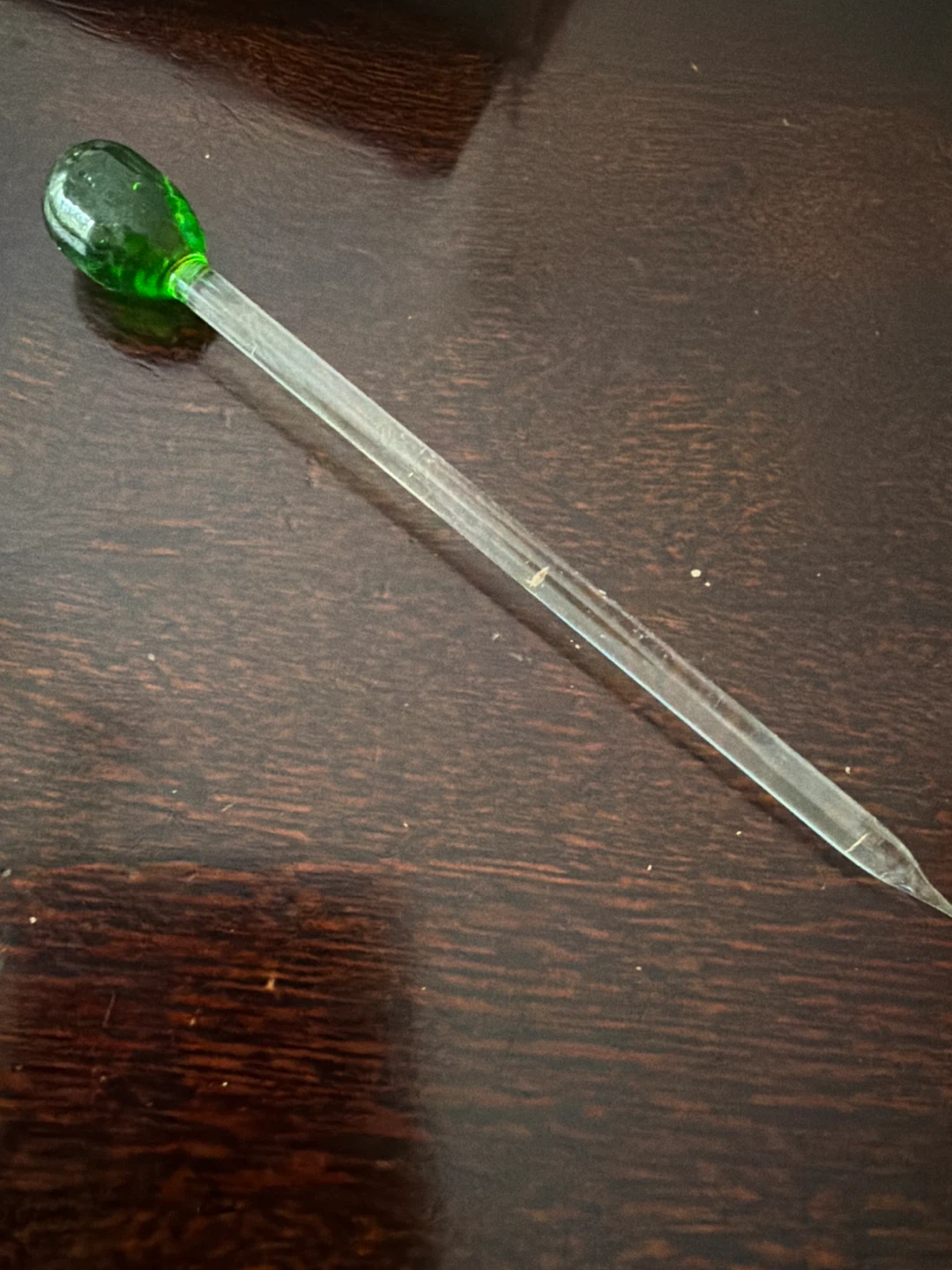 Glass Olive Drink Stirrers - photo 3