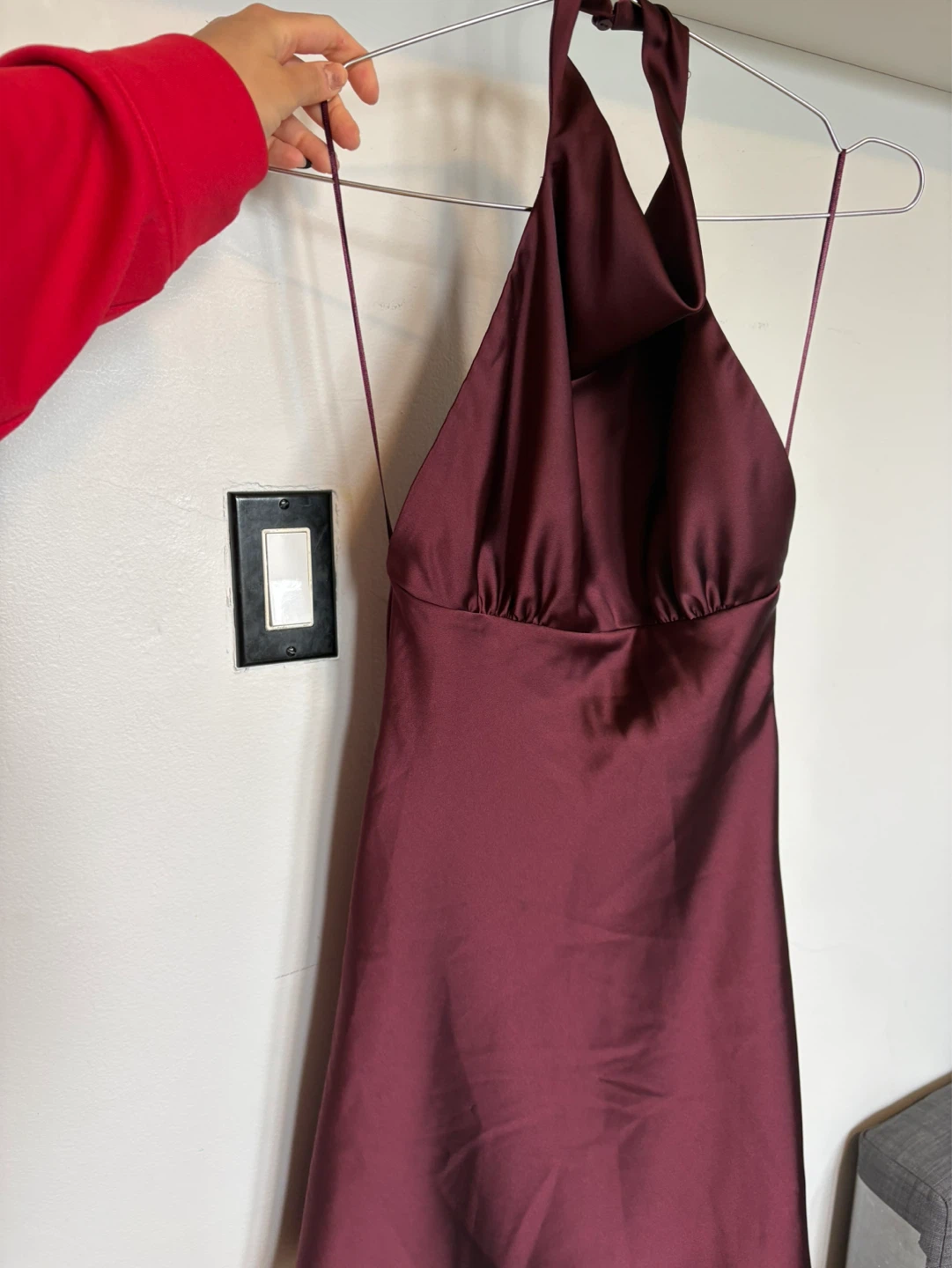 Zara Satin Mini Dress XS NWT