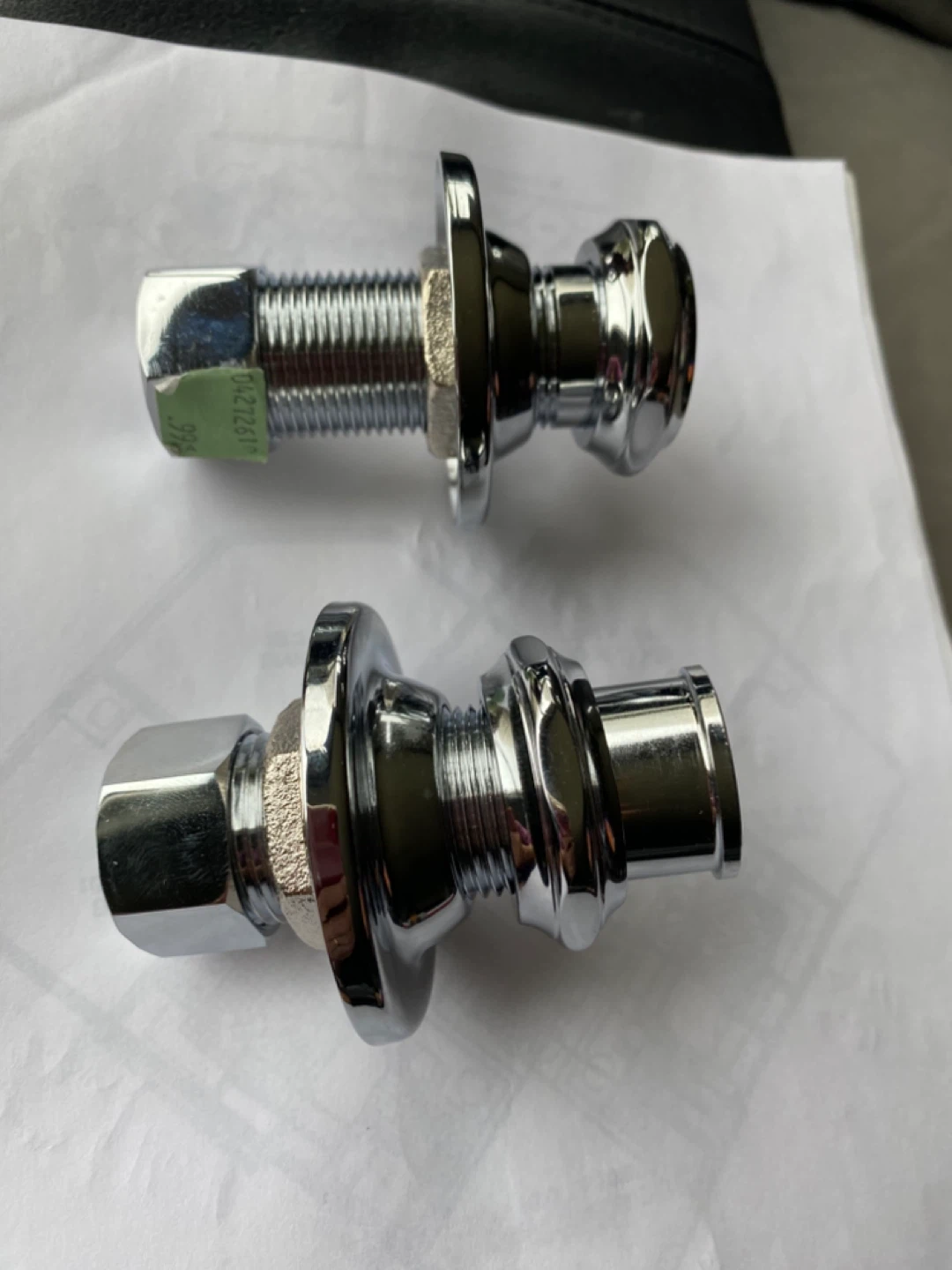 Kingston Brass Vintage Wall Union Extensions.