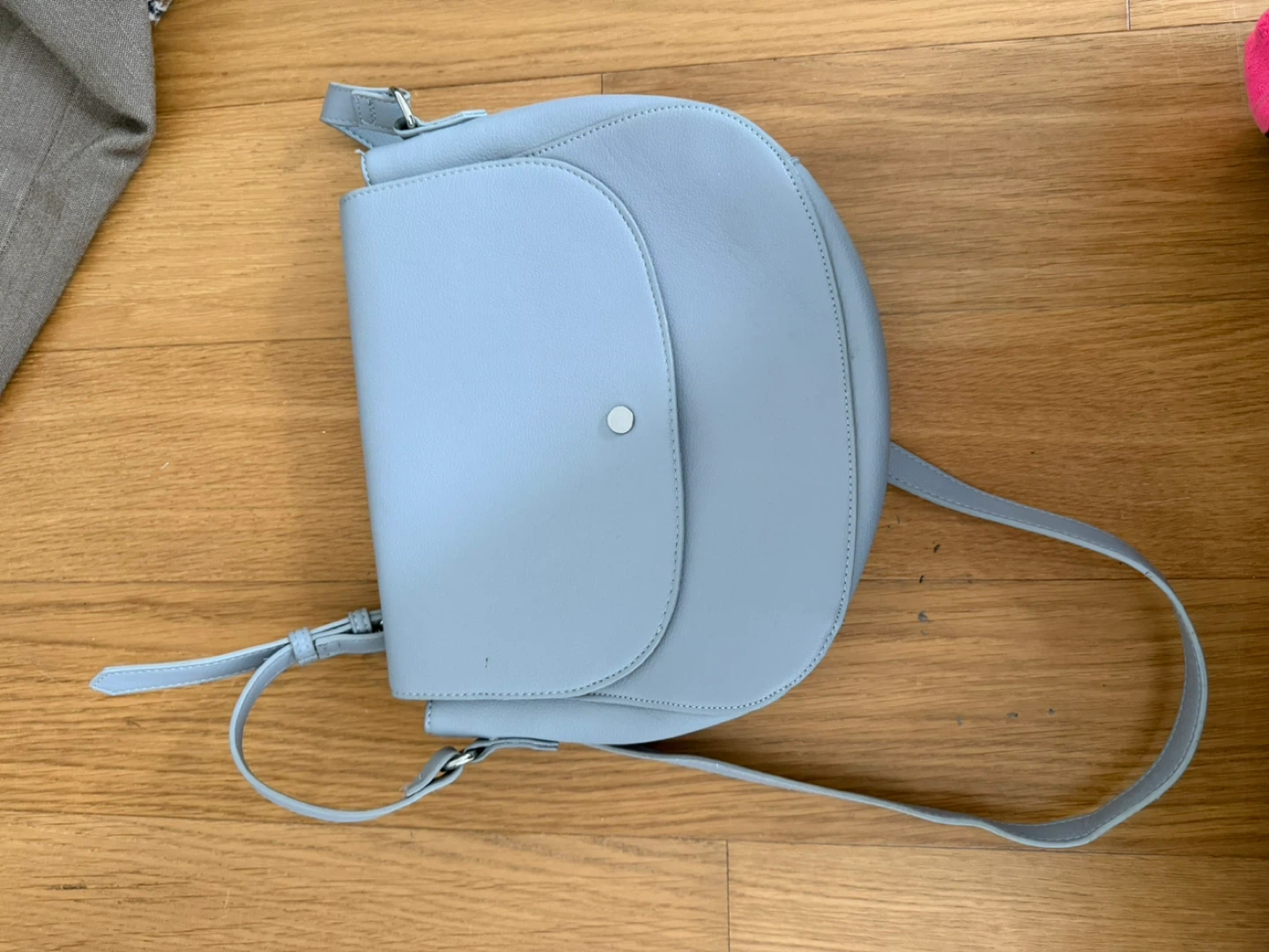 Grey Purse Shoulder Bag