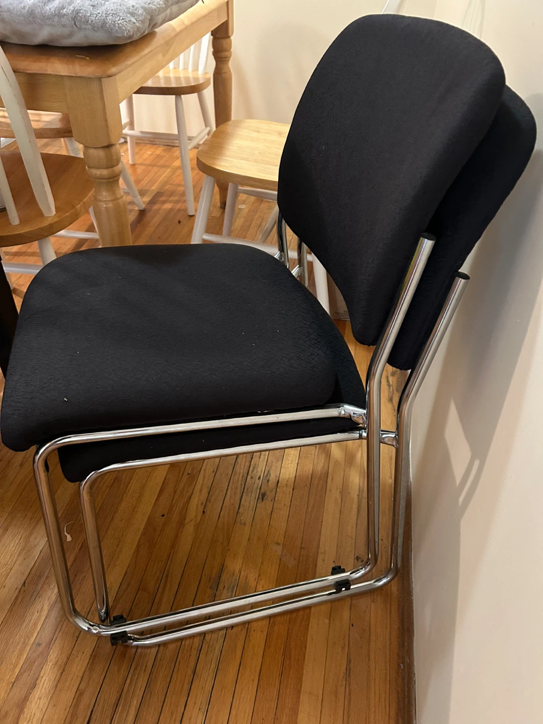 Black chairs