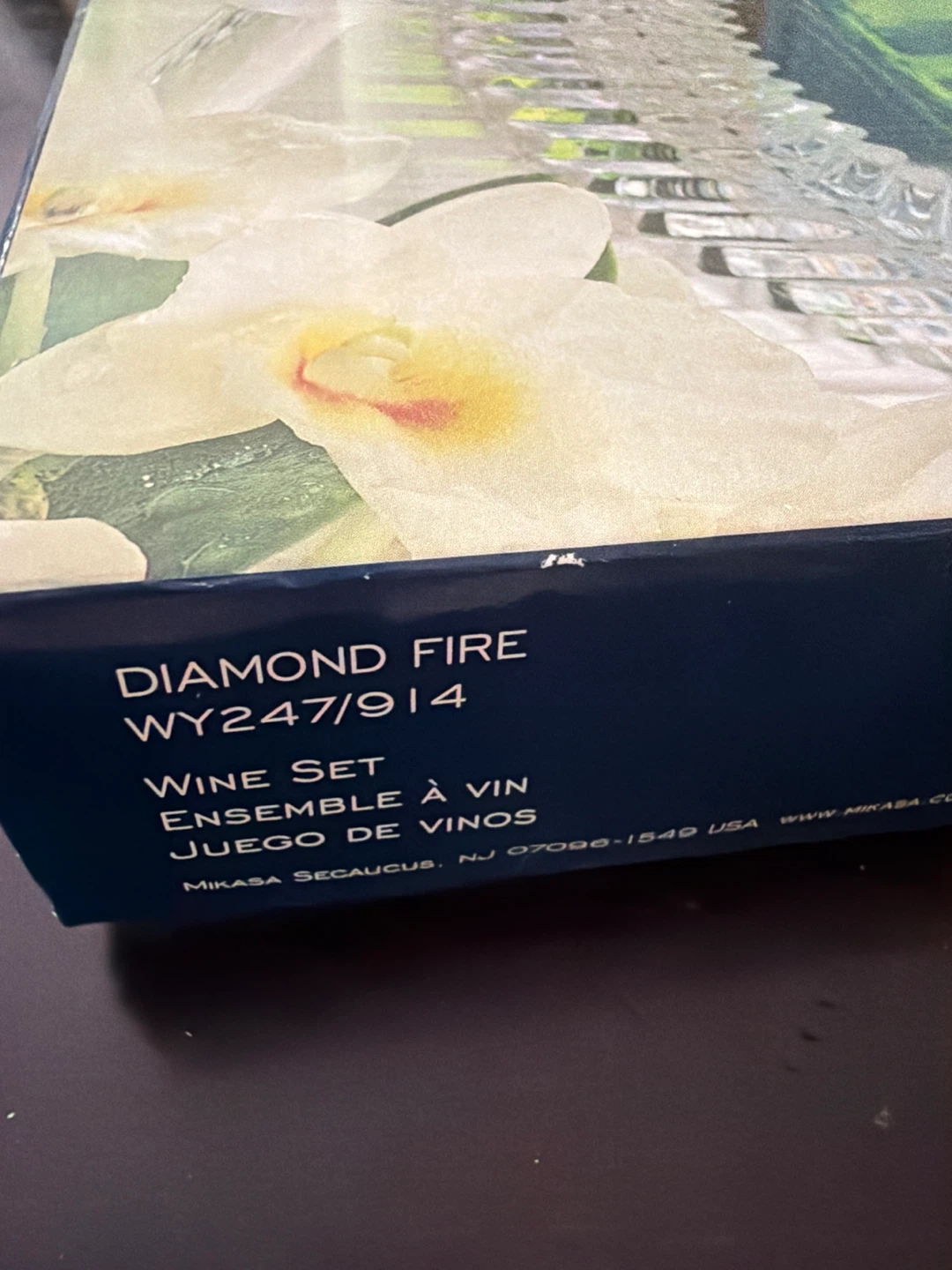 Mikasa Diamond Fire Wine Set - photo 2