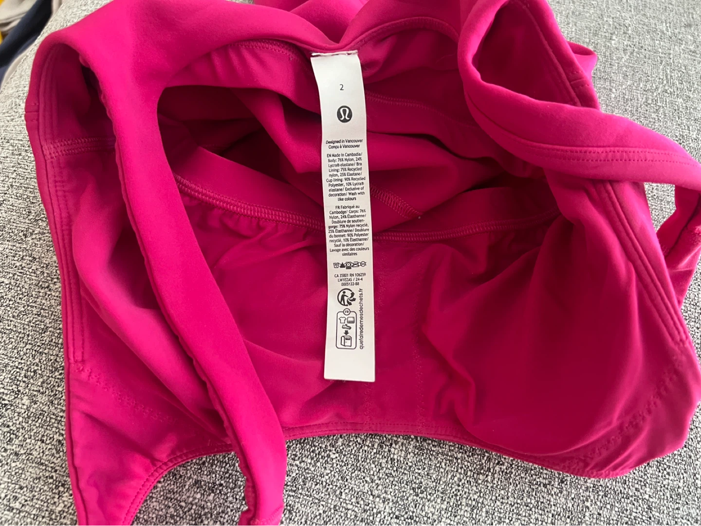 Lululemon Align Tank Top Size 2 Magenta - photo 3