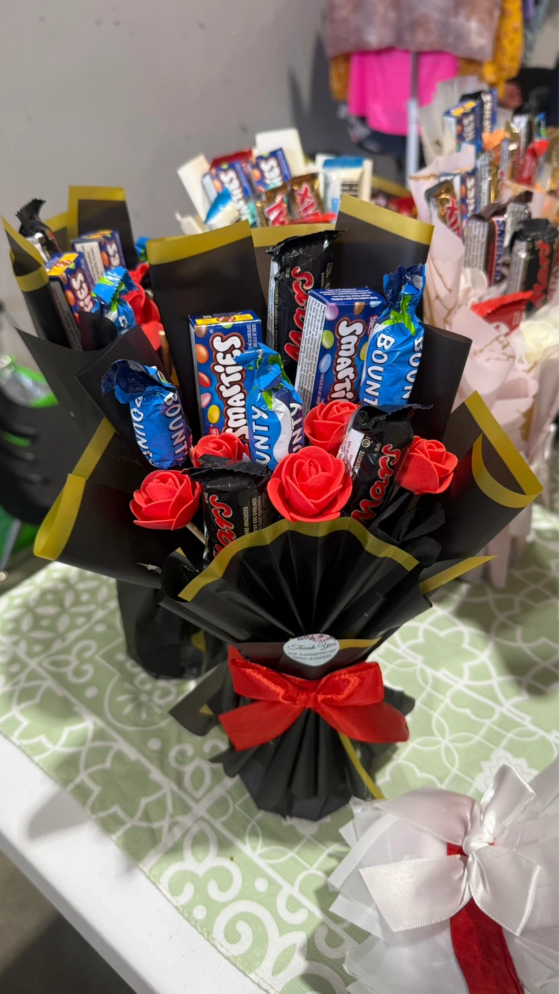 Assorted Chocolate Bar Bouquet - photo 4