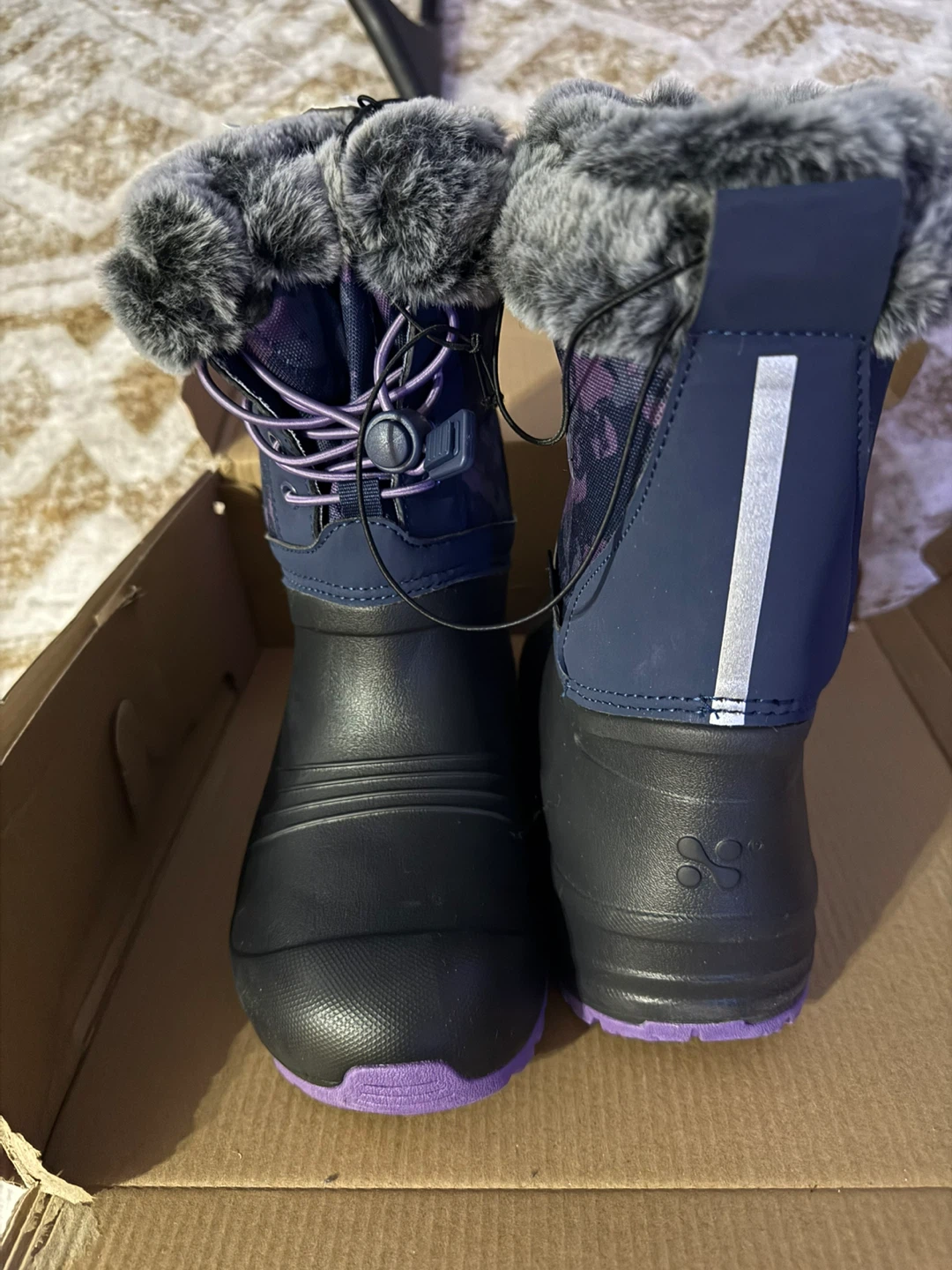 X-Trm Winter Boots Size 3 Purple/Violet - photo 3