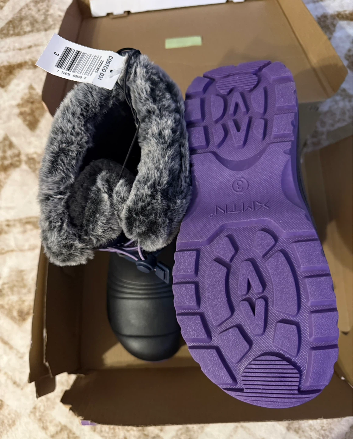 X-Trm Winter Boots Size 3 Purple/Violet - photo 2