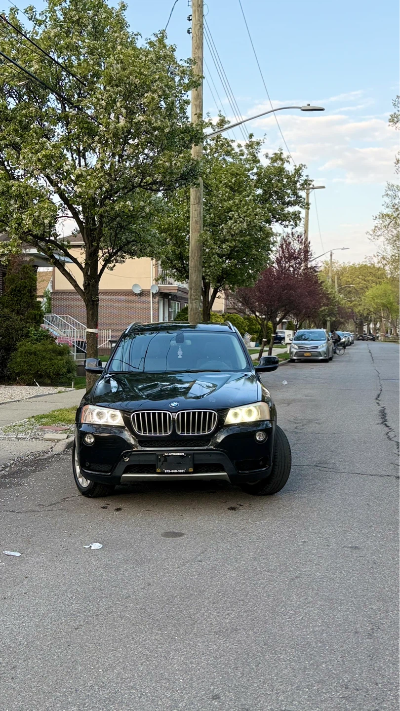 Black BMW X3