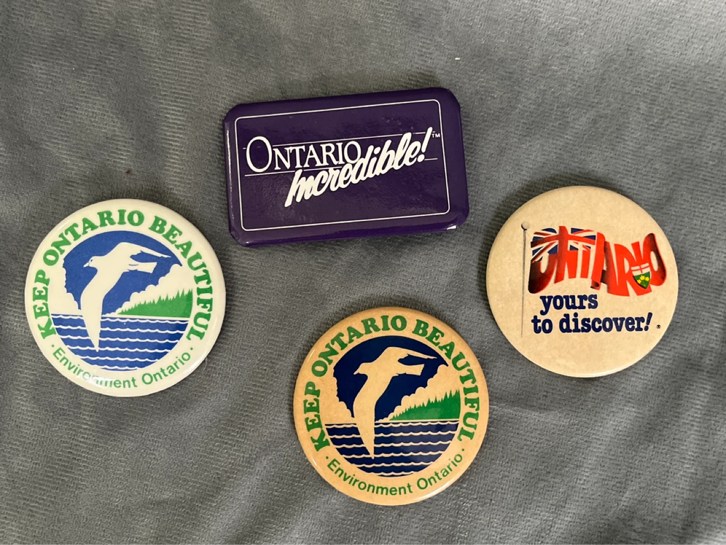Lot of vintage Ontario/Canada pins/buttons/badges - photo 5