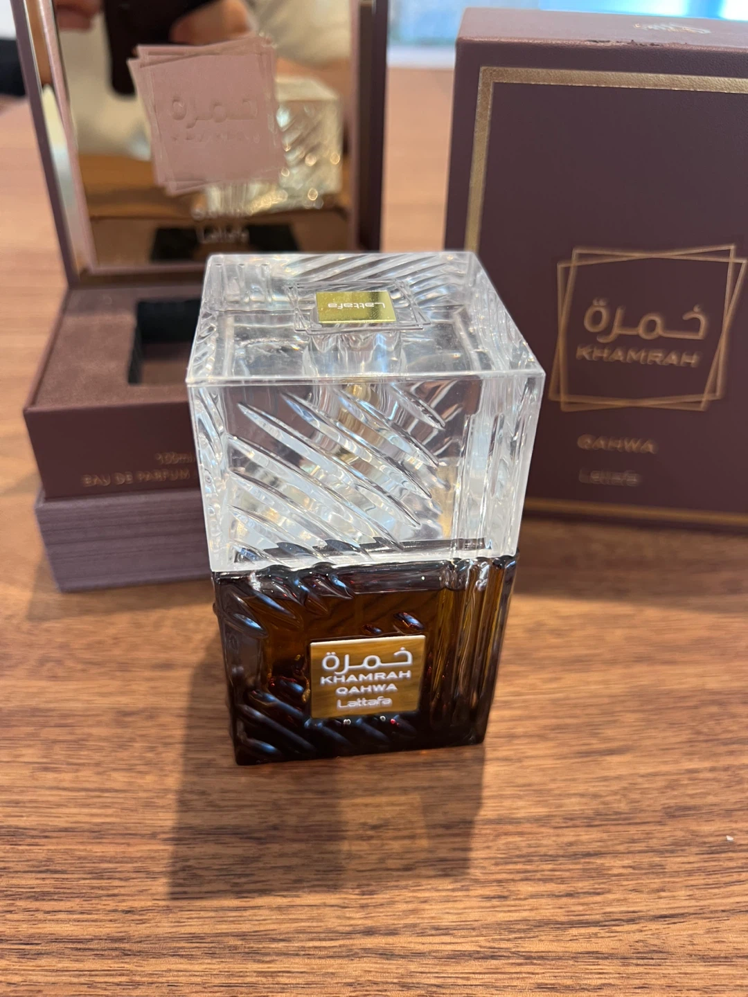 Lattafa Khamrah Qahwa Eau de Parfum 100ml - photo 2