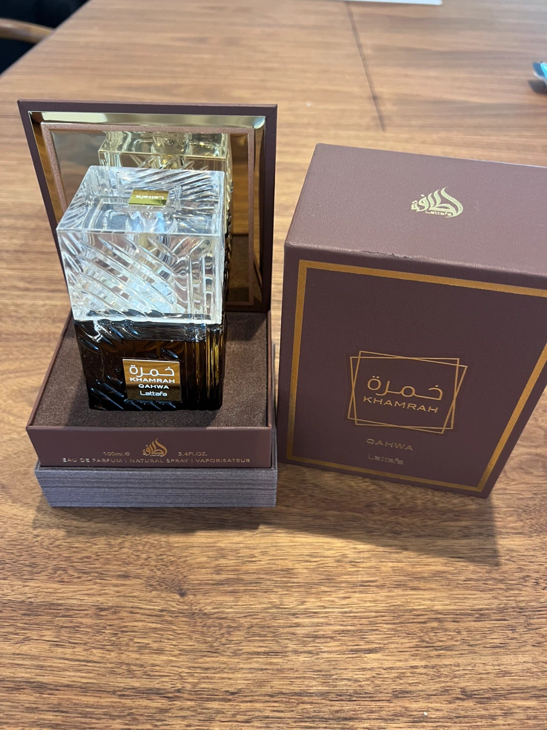 Lattafa Khamrah Qahwa Eau de Parfum 100ml