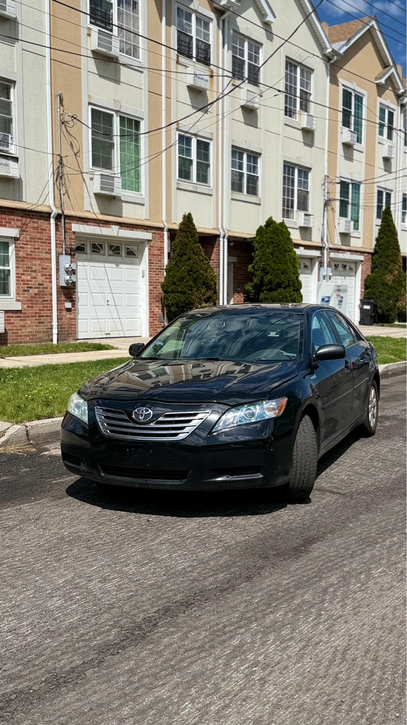 Black Toyota Camry Sedan