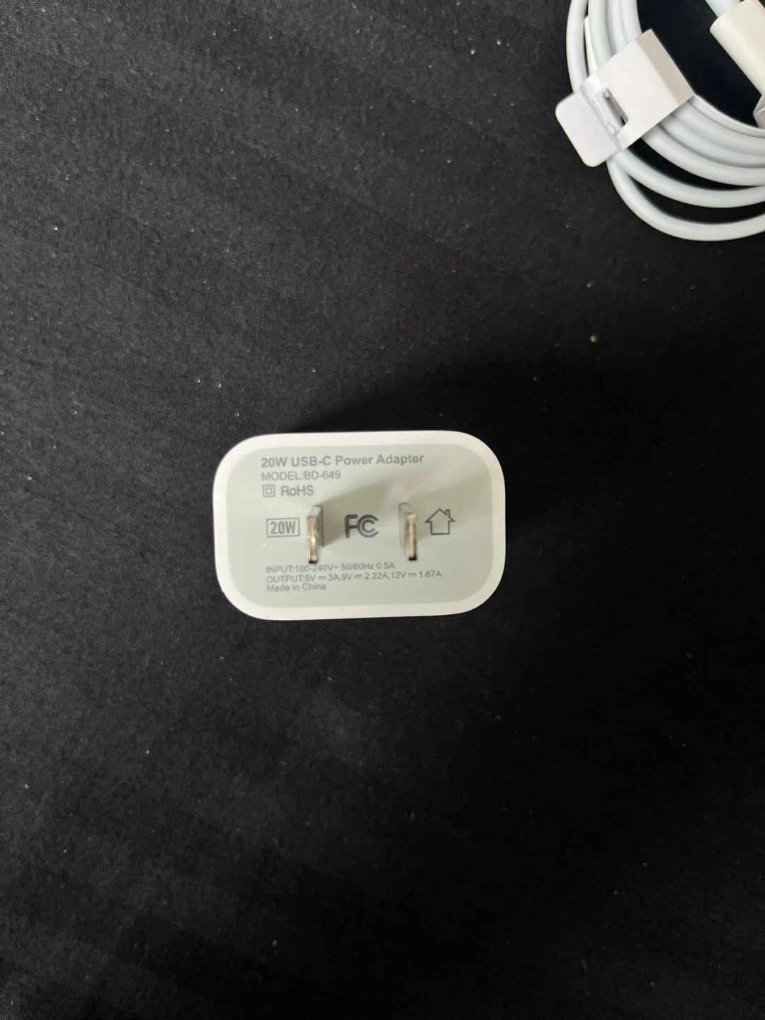 20W Power adapter and cable Combo - photo 2