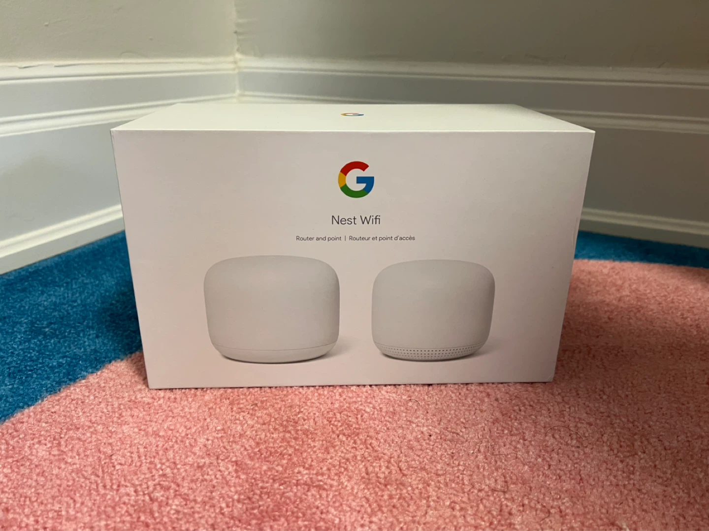 Google Nest Wifi Router and Point (2-Pack)