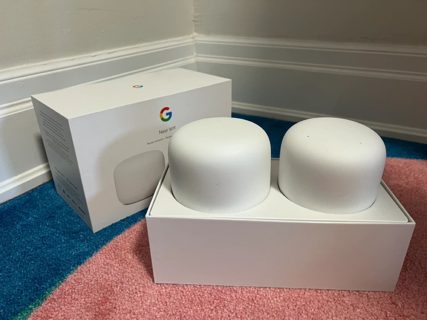 Google Nest Wifi Router and Point (2-Pack) - photo 2