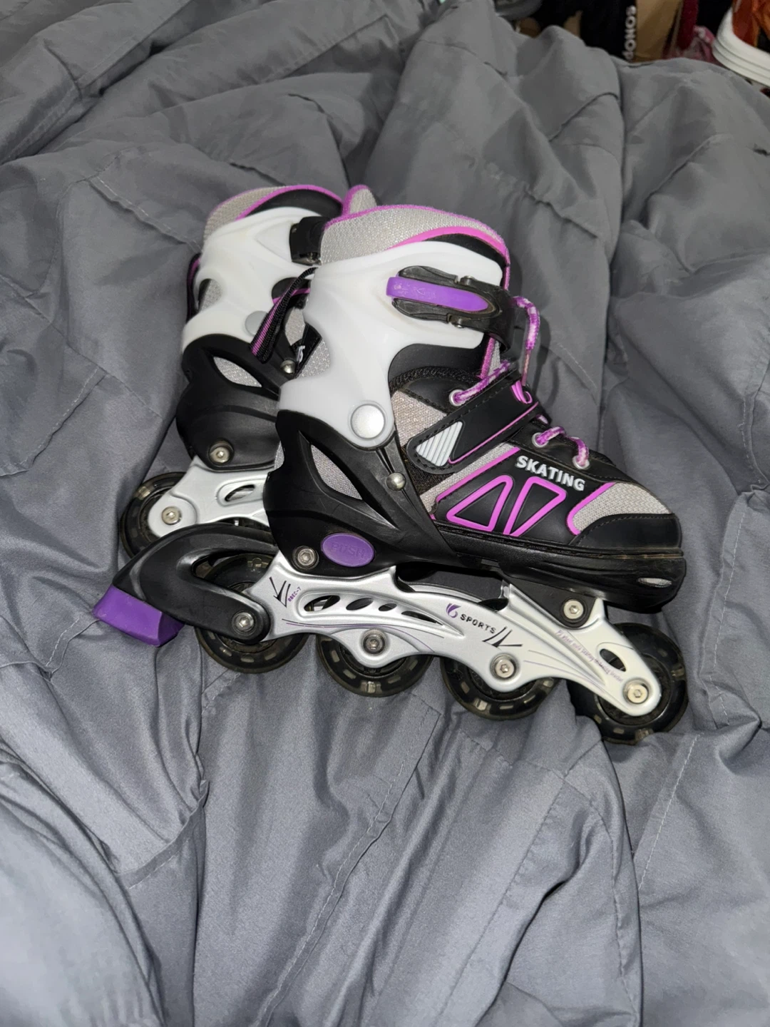 J12-2 Kids Inline Skates - Purple