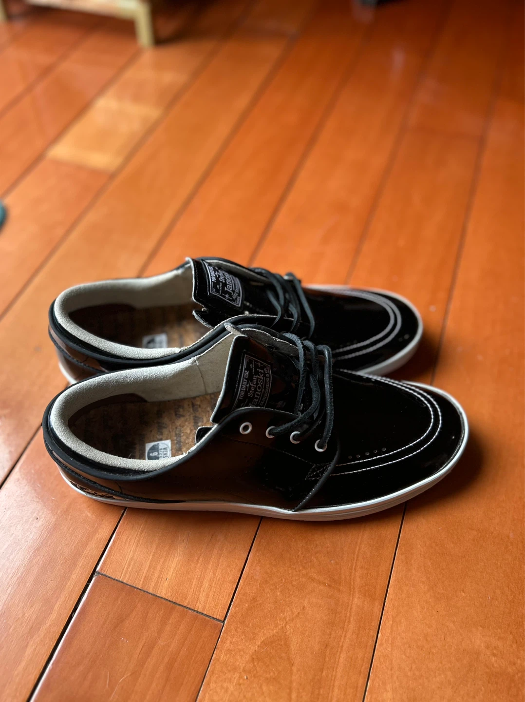 Nike Stefan Janoski "Patent Black" Shoes 8five2 Collaboration