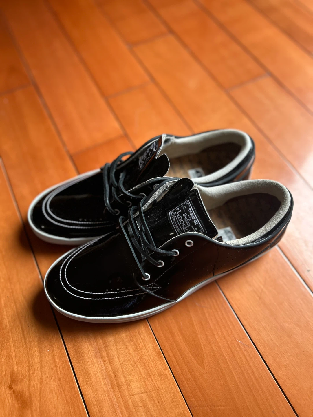 Nike Stefan Janoski "Patent Black" Shoes 8five2 Collaboration - photo 2