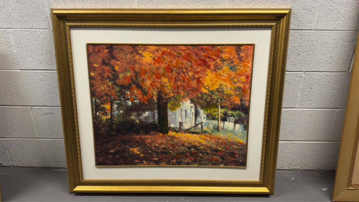Richard Earl Thompson Farmington Road Painting