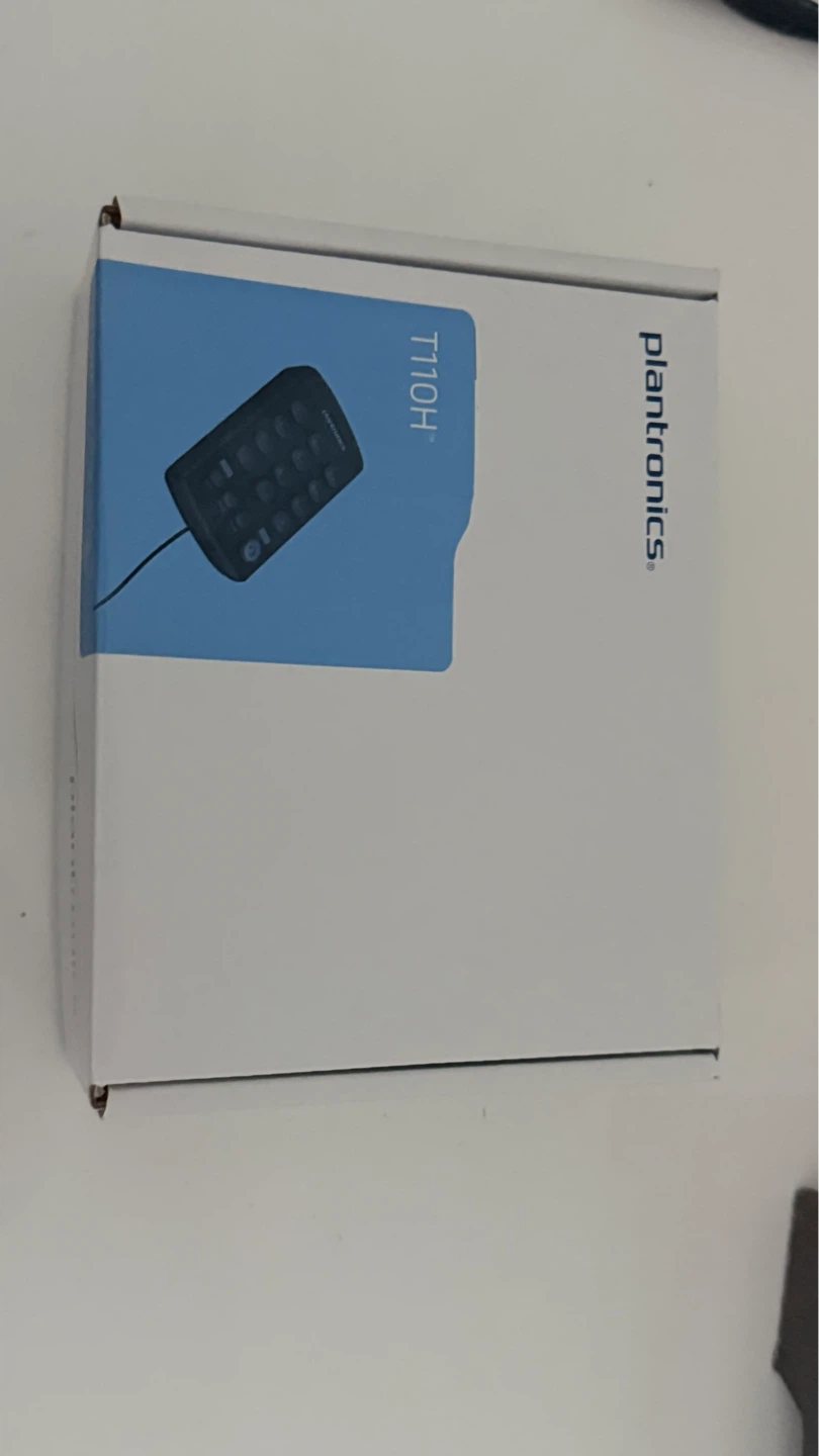 Plantronics T110H corded headset amplifier
