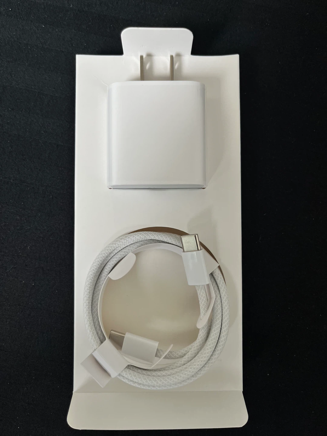 20W power adapter and braided cable combo - photo 2