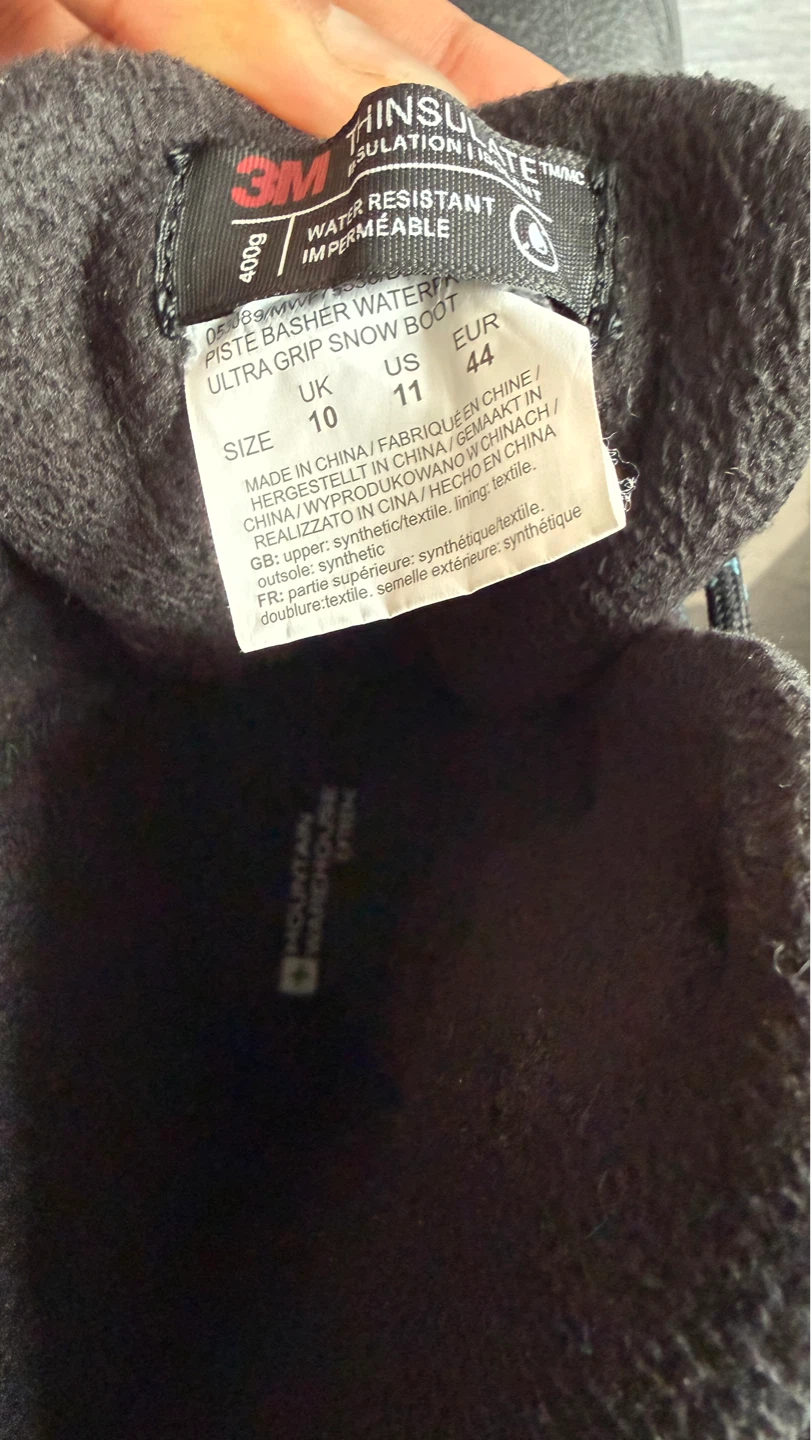 LIKE NEW - Mountain Warehouse Men Waterproof Snow Boots - UK 10 - photo 3